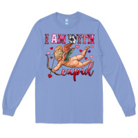 Colony Blue i am with cupid Long Sleeve Tee - OliviaCreatesArt