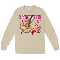 Mushroom i am with cupid Long Sleeve Tee - OliviaCreatesArt