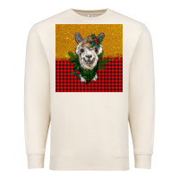 Sandshell christmas alpacas Premium Sweatshirt - BarkalooDesign