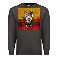 Smoke christmas alpacas Premium Sweatshirt - BarkalooDesign