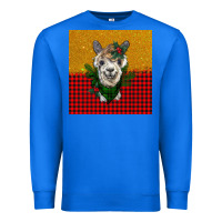 True Royal christmas alpacas Premium Sweatshirt - BarkalooDesign