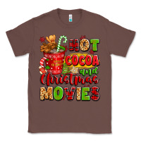Chestnut hot cocoa and christmas movies Classic Tee - texasbilliewilder