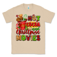 Mushroom hot cocoa and christmas movies Classic Tee - texasbilliewilder