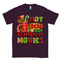 Plum hot cocoa and christmas movies Classic Tee - texasbilliewilder