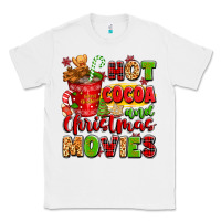 White hot cocoa and christmas movies Classic Tee - texasbilliewilder
