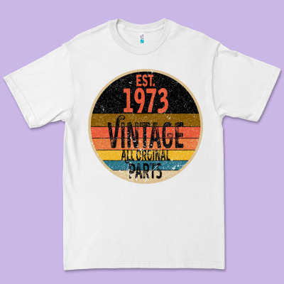 Est 1973 Vintage All Original Parts Premium Tee Designed By Bettercallsaul
