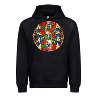 Black dominican republic coasters Urban Hoodie - AdoDesignShop