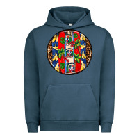 Pigment Midnight Navy dominican republic coasters Urban Hoodie - AdoDesignShop
