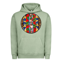 Pigment Oil Green dominican republic coasters Urban Hoodie - AdoDesignShop