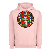 Pigment Salmon dominican republic coasters Urban Hoodie - AdoDesignShop