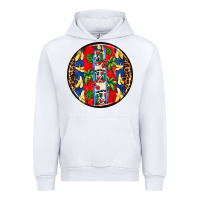 White dominican republic coasters Urban Hoodie - AdoDesignShop