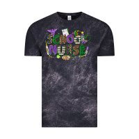 Cloud Black school nurse mardi gras Vintage Tee - CowGirlArtShop