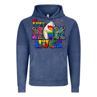 Vintage Denim pride free mom hugs Vintage Hoodie - CowGirlArtShop