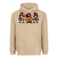 Mushroom football gnomes Heavyweight Hoodie - BarkalooDesign