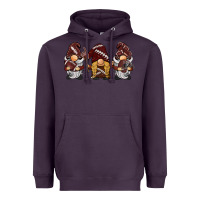 Plum football gnomes Heavyweight Hoodie - BarkalooDesign