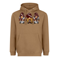 Toasted Coconut football gnomes Heavyweight Hoodie - BarkalooDesign