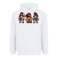 White football gnomes Heavyweight Hoodie - BarkalooDesign