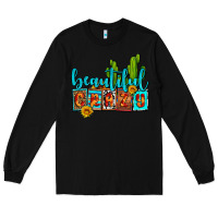 Black beautiful crazy olivia Long Sleeve Tee - OliviaCreatesArt
