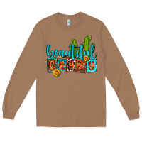 Toasted Coconut beautiful crazy olivia Long Sleeve Tee - OliviaCreatesArt