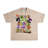 French Oak this witch can be bribed with chocolate Urban Heavy Tee - CowGirlArtShop