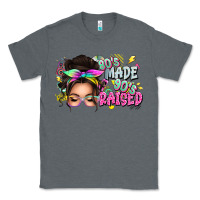 Charcoal Heather 80s made 90s raised messy bun Classic Tee - texasbilliewilder