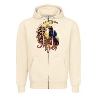 Sandshell stay wild moon cowgirl Zipper Hoodie - RacoonDesign