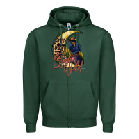 Sports Green stay wild moon cowgirl Zipper Hoodie - RacoonDesign