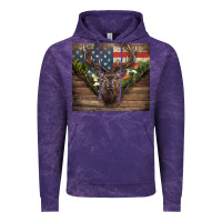Cloud Purple usa deer hunting Vintage Hoodie - CowGirlArtShop