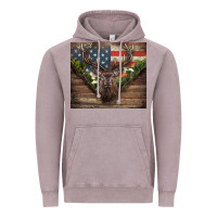 Vintage Zinc usa deer hunting Vintage Hoodie - CowGirlArtShop