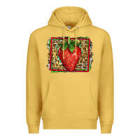 Antique Gold strawberry summer Premium Hoodie - Jasminsmagicworld