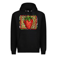 Black strawberry summer Premium Hoodie - Jasminsmagicworld