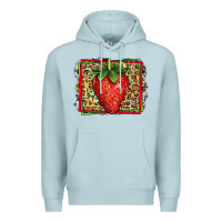 Blue Mist strawberry summer Premium Hoodie - Jasminsmagicworld