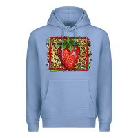 Colony Blue strawberry summer Premium Hoodie - Jasminsmagicworld
