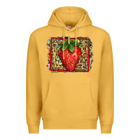 Mustard strawberry summer Premium Hoodie - Jasminsmagicworld
