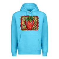 Ocean Blue strawberry summer Premium Hoodie - Jasminsmagicworld