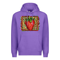 Purple strawberry summer Premium Hoodie - Jasminsmagicworld