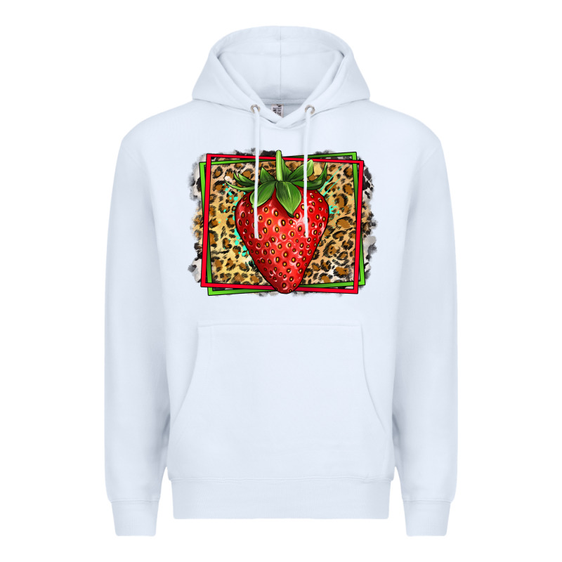 Strawberry Summer Premium Hoodie by Jasminsmagicworld | Teevron