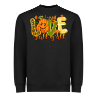Black Love Fall Y'all Heavyweight Sweatshirt - CowhideDigitalArt