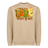 Mushroom Love Fall Y'all Heavyweight Sweatshirt - CowhideDigitalArt