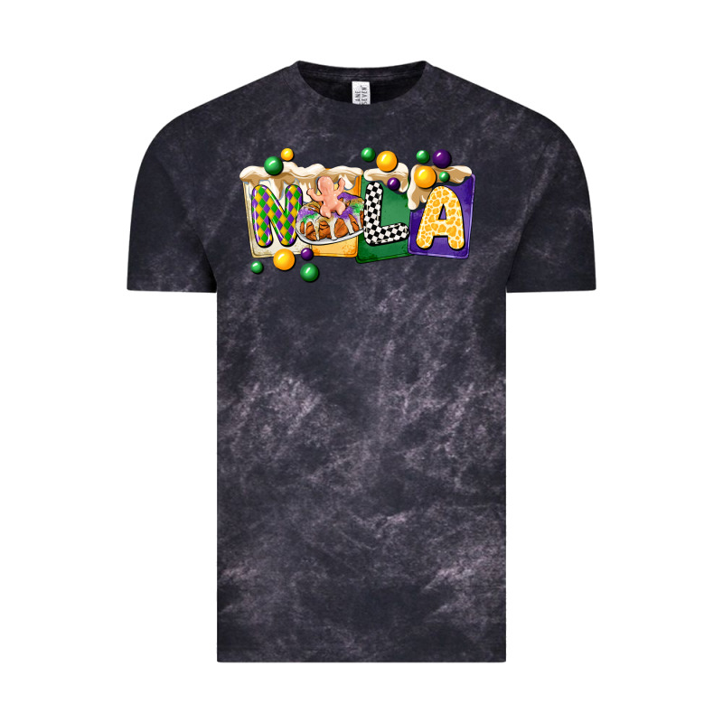 Nola Cake Mardi Gras Vintage Tee by CowGirlArtShop | Teevron