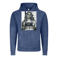 Vintage Denim Sheri moon zombie baby firefly the devils rejects art print mugshot de Vintage Hoodie - trangStudio