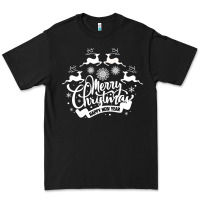 Black Merry Christmas Happy New Year Premium Tee - Bettercallsaul