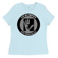 Baby Blue Pop Pop And Grandson Best Friends For Life Ladies Tee - Bettercallsaul