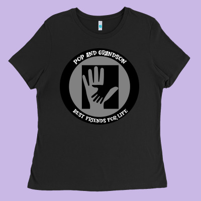 Pop Pop And Grandson Best Friends For Life Ladies Tee Designed By Bettercallsaul
