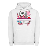 Pigment Lunar Rock custom name nurse hat and elements Urban Hoodie - AdoDesignShop