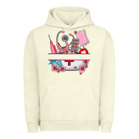 Pigment Pistachio custom name nurse hat and elements Urban Hoodie - AdoDesignShop