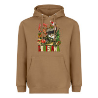 Toasted Coconut Christmas Louisiana Heavyweight Hoodie - BarkalooDesign