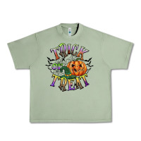 Oil Green trick or treat Urban Heavy Tee - CowGirlArtShop