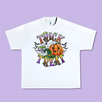 Trick Or Treat Urban Heavy Tee Designed By Cowgirlartshop