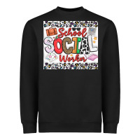 School Social Worker Heavyweight Sweatshirt | Teevron